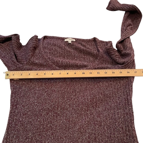 Wilfred Free Artizia Rib Knit Sweater Dress-MIDI,Scoop Neck-Size Medium - Picture 6 of 11